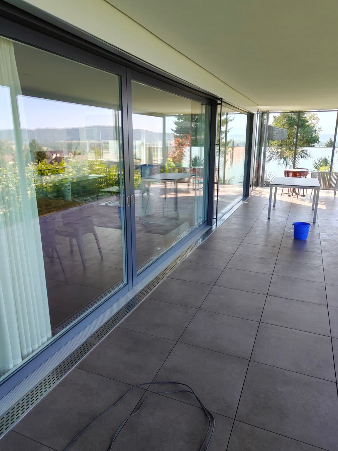 Villa and terrace